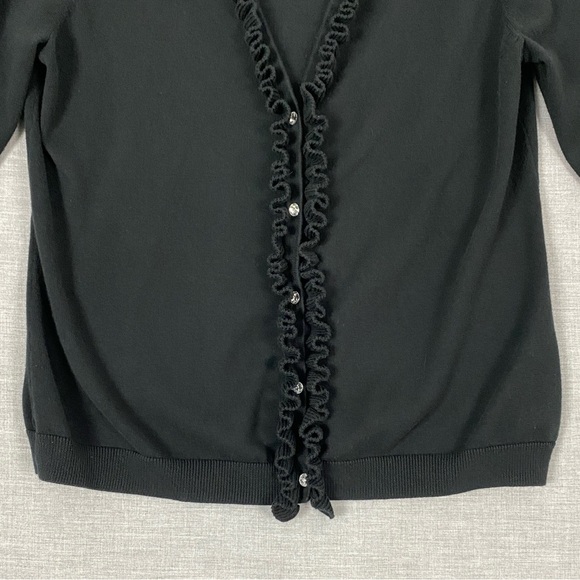 Vintage Tabi Simply Classic Cardigan Sweater Cotton V Neck Button Up - Picture 3 of 9